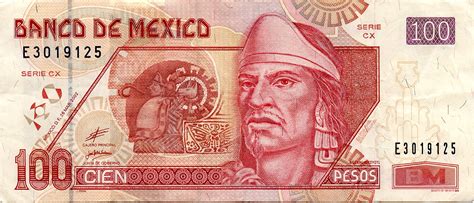100 cien pesos to usd.